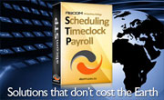 scheduling timeclock payroll package